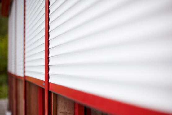 Roller shutter colours in detail