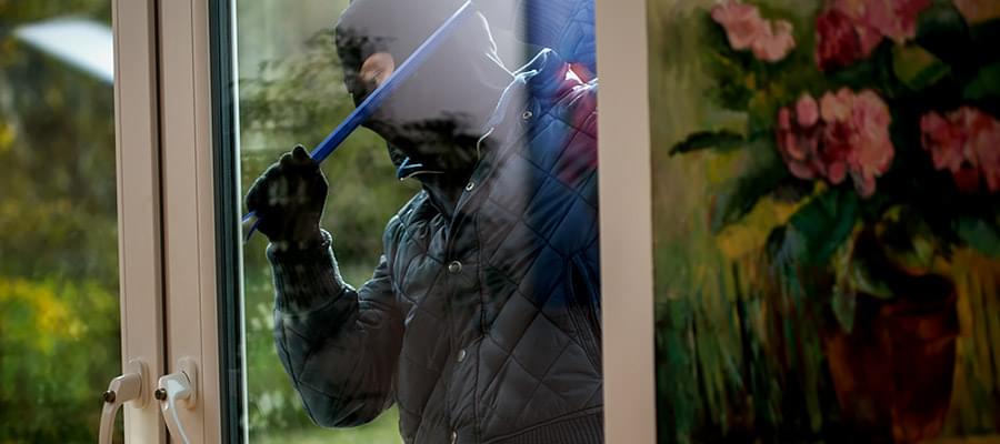 Attempted break in through patio door